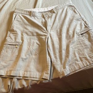 Dressy plaid mens shorts size 38